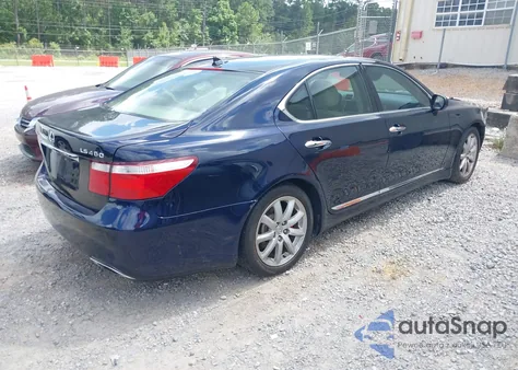 2007 Lexus Ls 460 из США, поврежденный, VIN JTHBL46F375047621